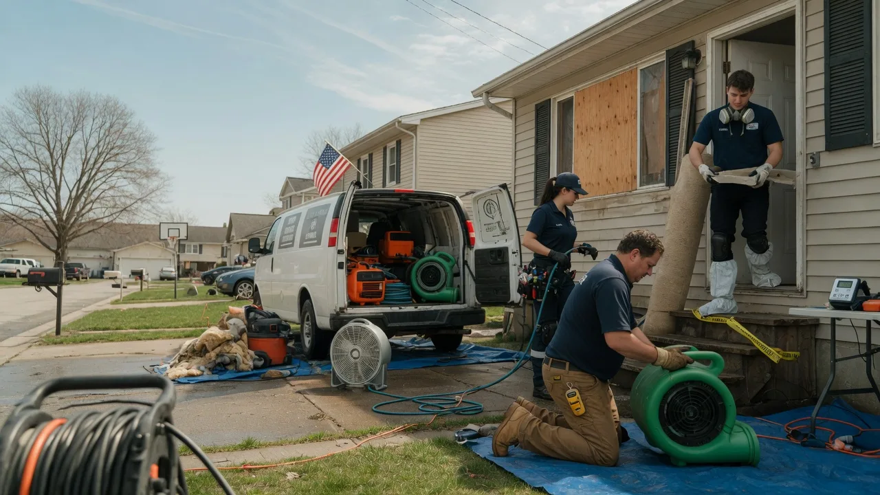 Water Damage Restoration in Byrnedale, PA near me